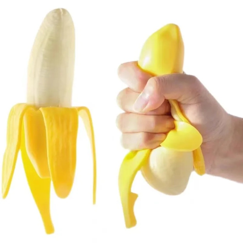 Party Games Graduation - Cute Fruit Squishy Stress Balls Fidget