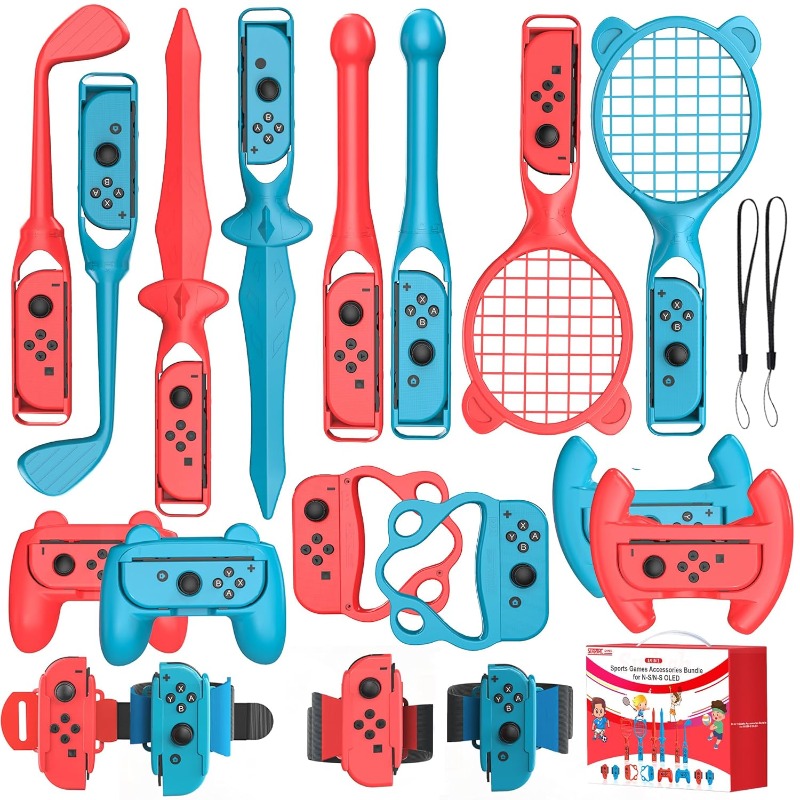 Party Games Switch 2 - For Switch 2 Sports Accessories Bundle