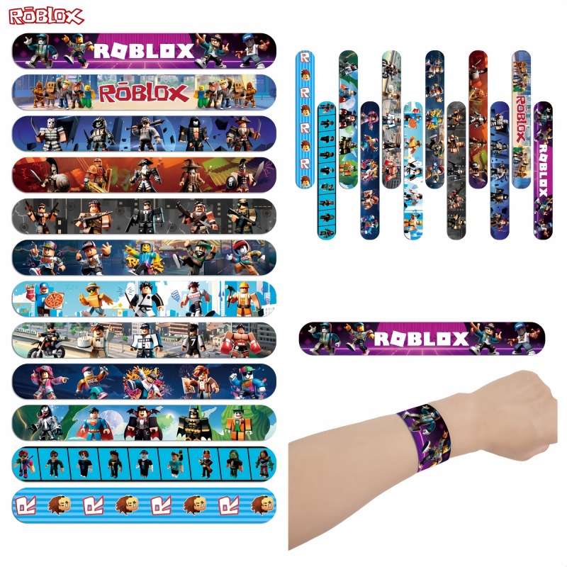12/24Pcs Roblox Game Elasticit - Party Games In Roblox 评论和价格