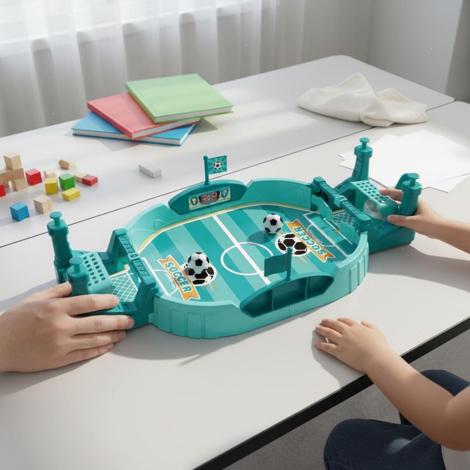 2 Player Battle Futbol Toy Imp - Party Games Children 评论和价格