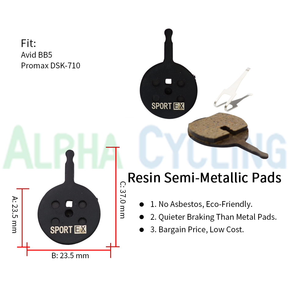 4 Pairs, Bicycle Disc Brake Pa - Giant Connect Four 评论和价格