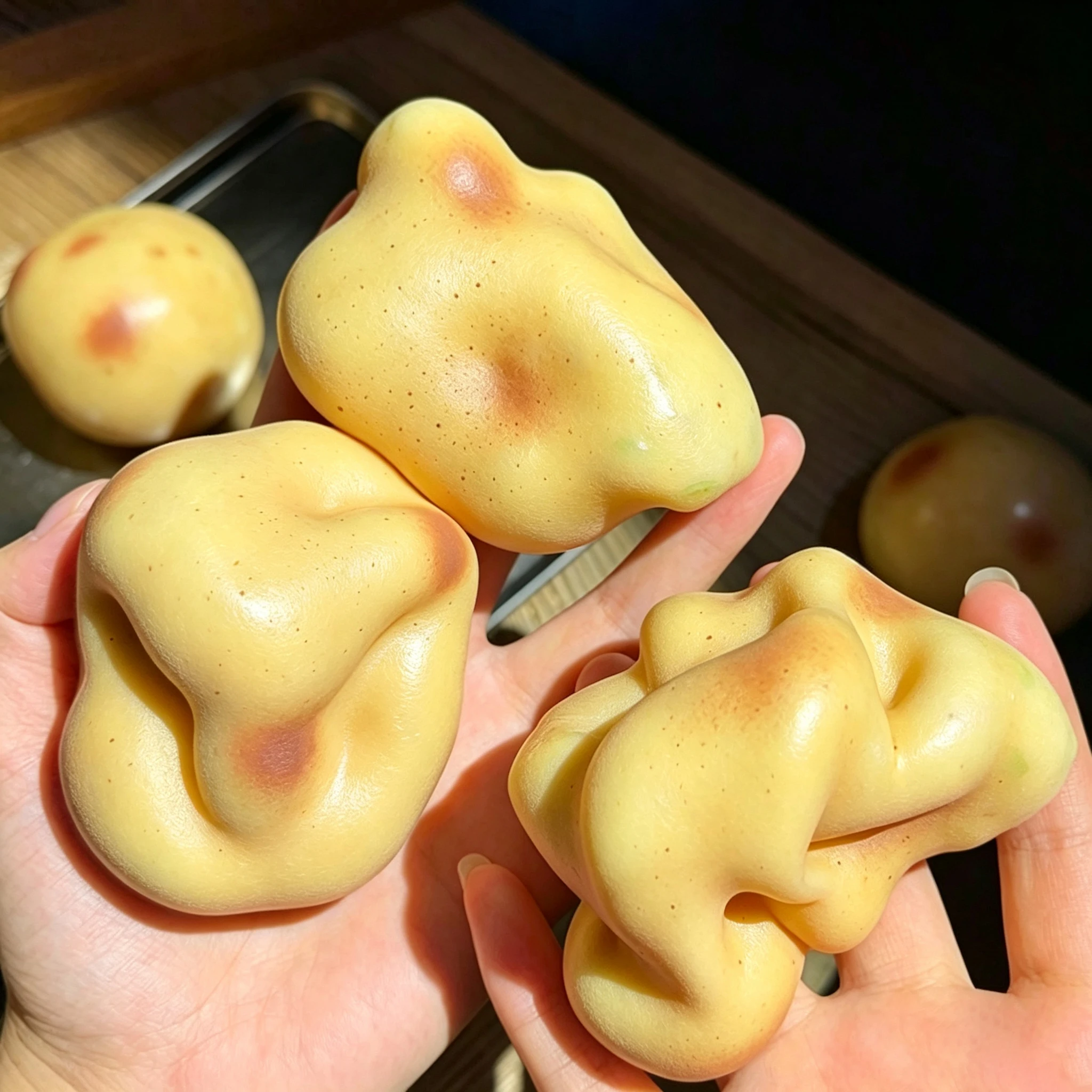 Crunchy Potato Squishy Stress  - Party Games Children 评论和价格