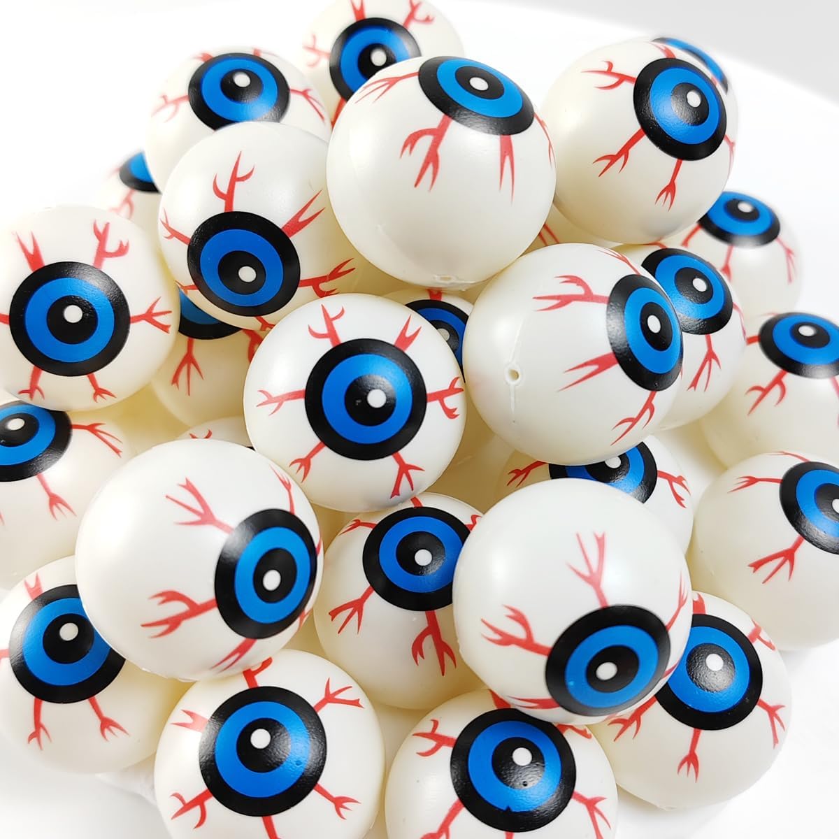 20PCS Plastic Halloween Eyebal - Party Games Jenga 评论和价格