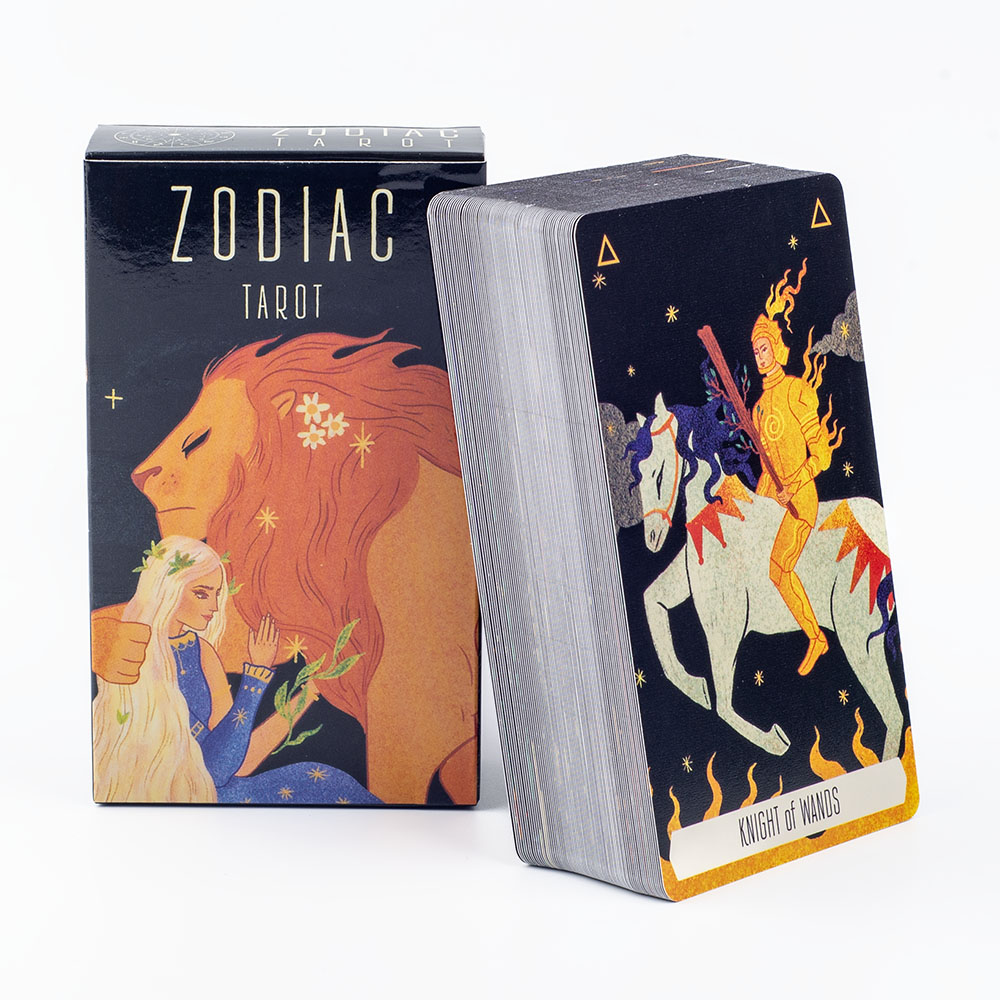 10.3*6cm Zodiac Tarot Cards Fa - Zodiac Party Games 评论和价格