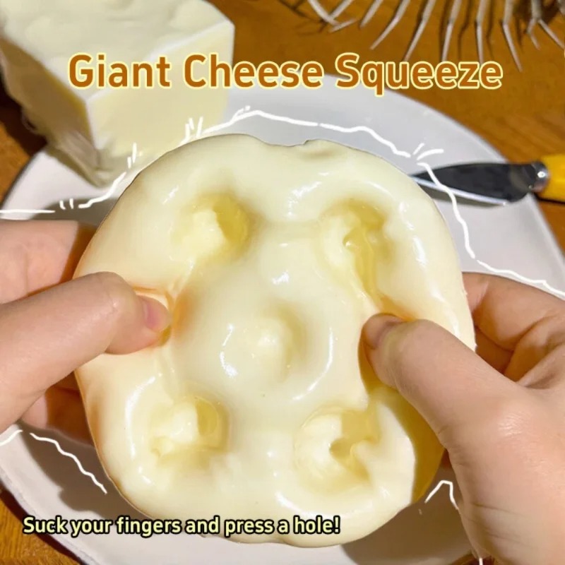 Taba Squishy Cheese Cube Stres - Party Games Children 评论和价格