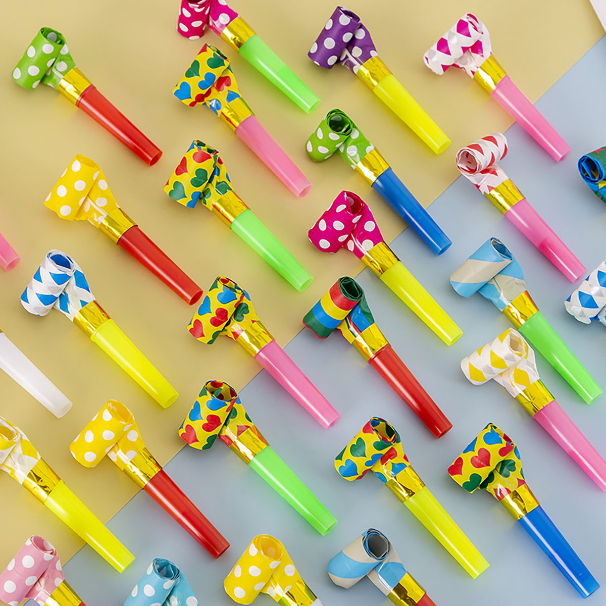 30PCS Colorful Whistles Toy Fu - Party Games Graduation 评论和价格