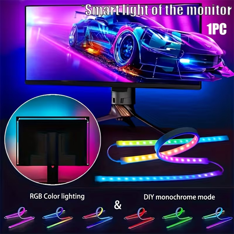 RGB Gaming Lights Strip Monito - Party Games App 评论和价格