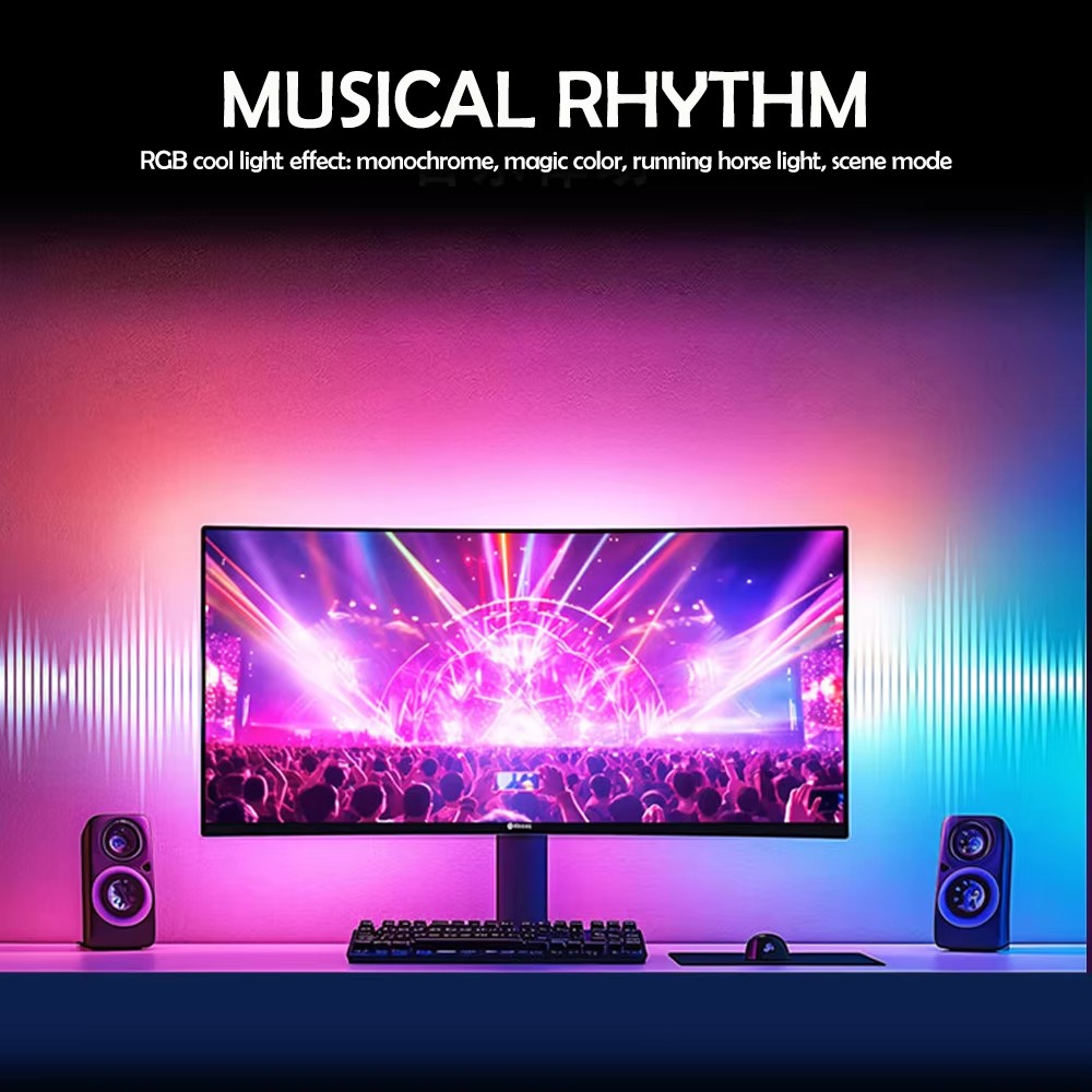 RGB Gaming Lights Strip Monito - Party Games App 评论和价格