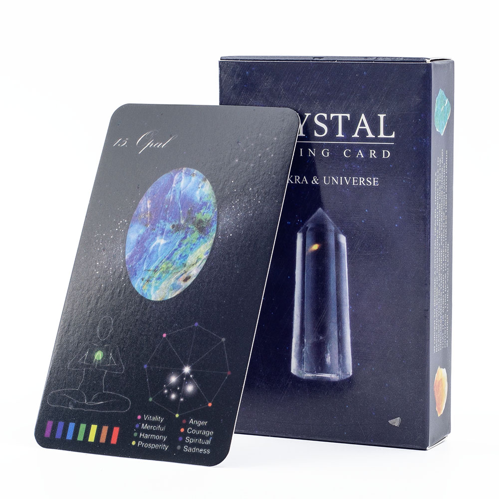 Crystals Healing Cards 60-Card - Zodiac Party Games 评论和价格