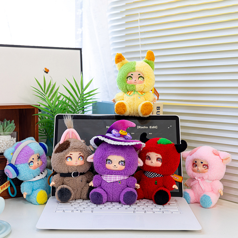 Cute Halloween Witch Doll Viny - Party Games Children 评论和价格