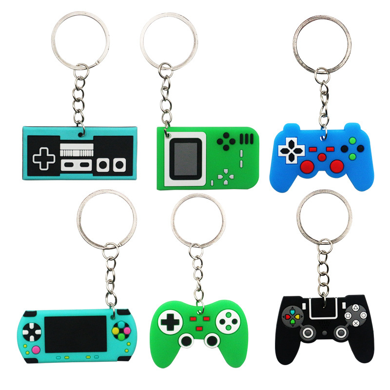 6/12PCS PVC Keychain Gamepad G - Party Games App 评论和价格