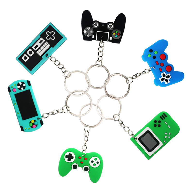 6/12PCS PVC Keychain Gamepad G - Party Games App 评论和价格