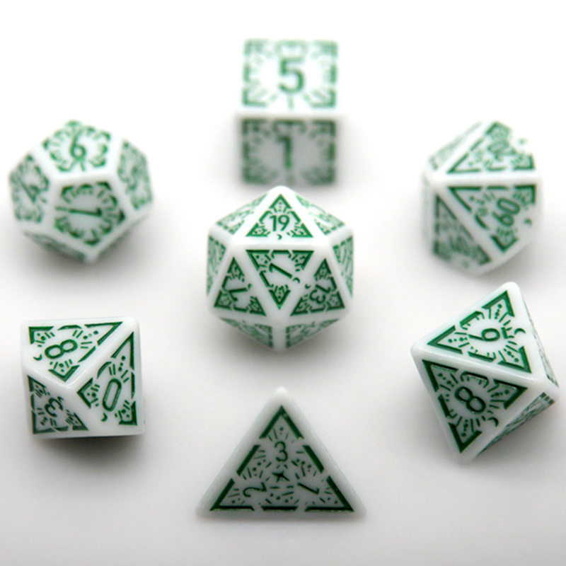 7PCS/set Multi-sided Dice New  - Party Games App 评论和价格