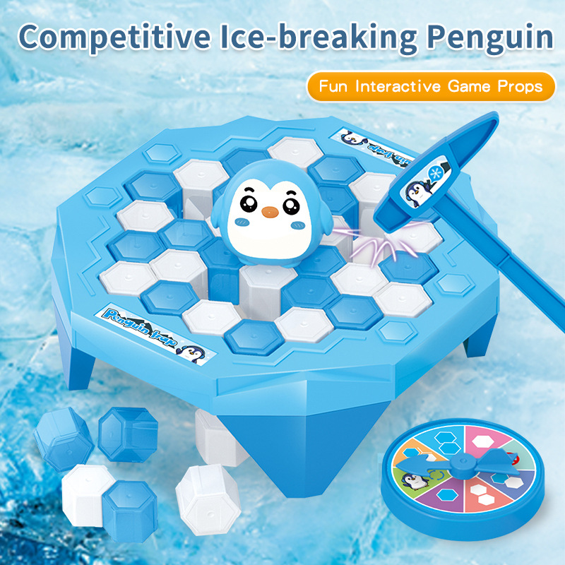 Mini Ice Breaking Penguin Frog - Party Games Jogos 评论和价格