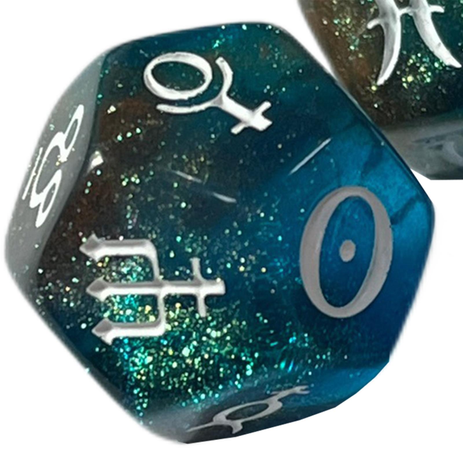 Dodecahedron Astrology Dice Ac - Zodiac Party Games 评论和价格